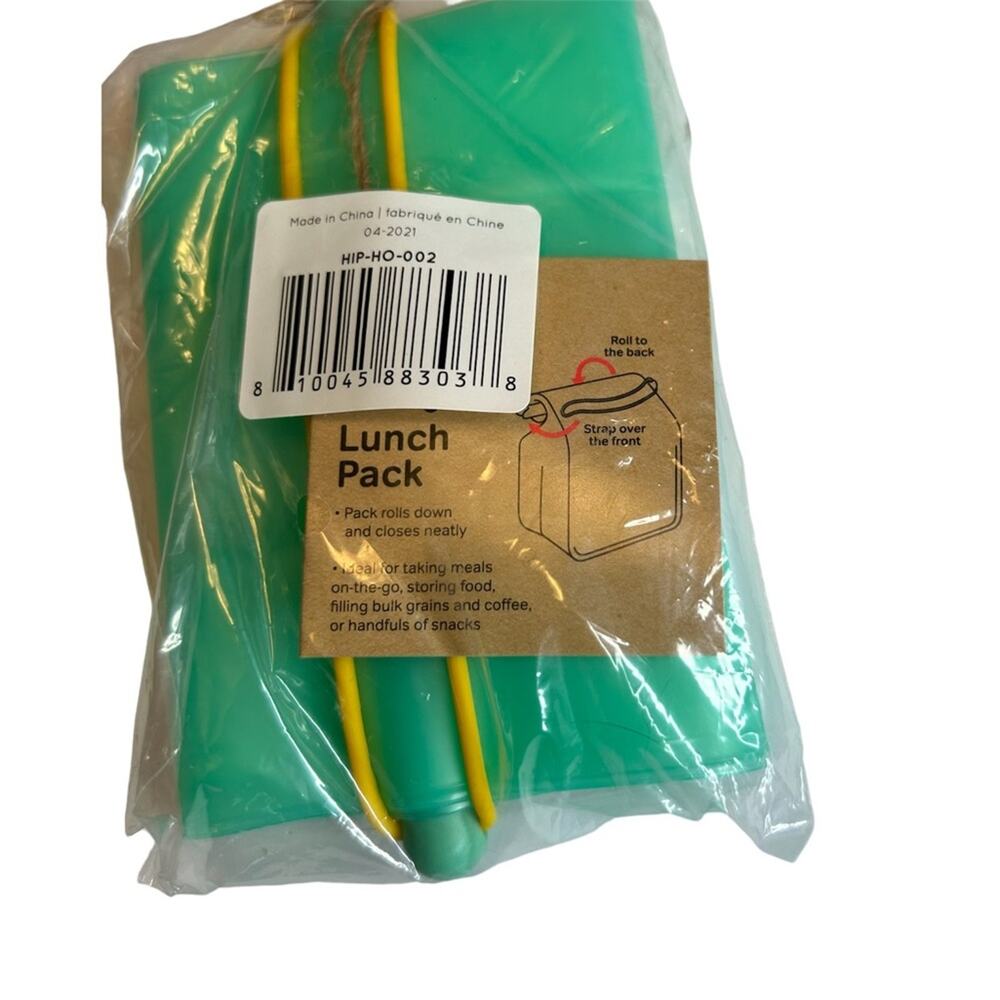 Hip Green Foldable Lunch Pack